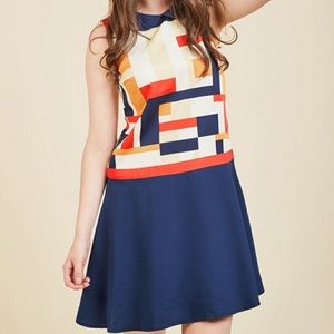👗 Modcloth Drop Waist Dress